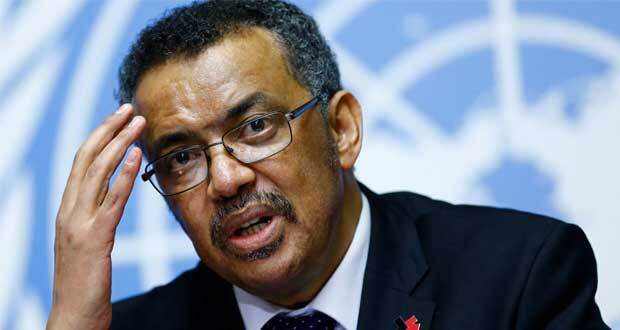 WHO chief Tedros Ghebreyesus