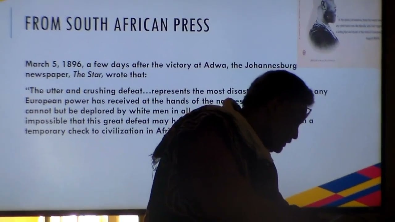 Professor Mammo Muchie's keynote address at the Adwa x Salt River victory seminar 2024.