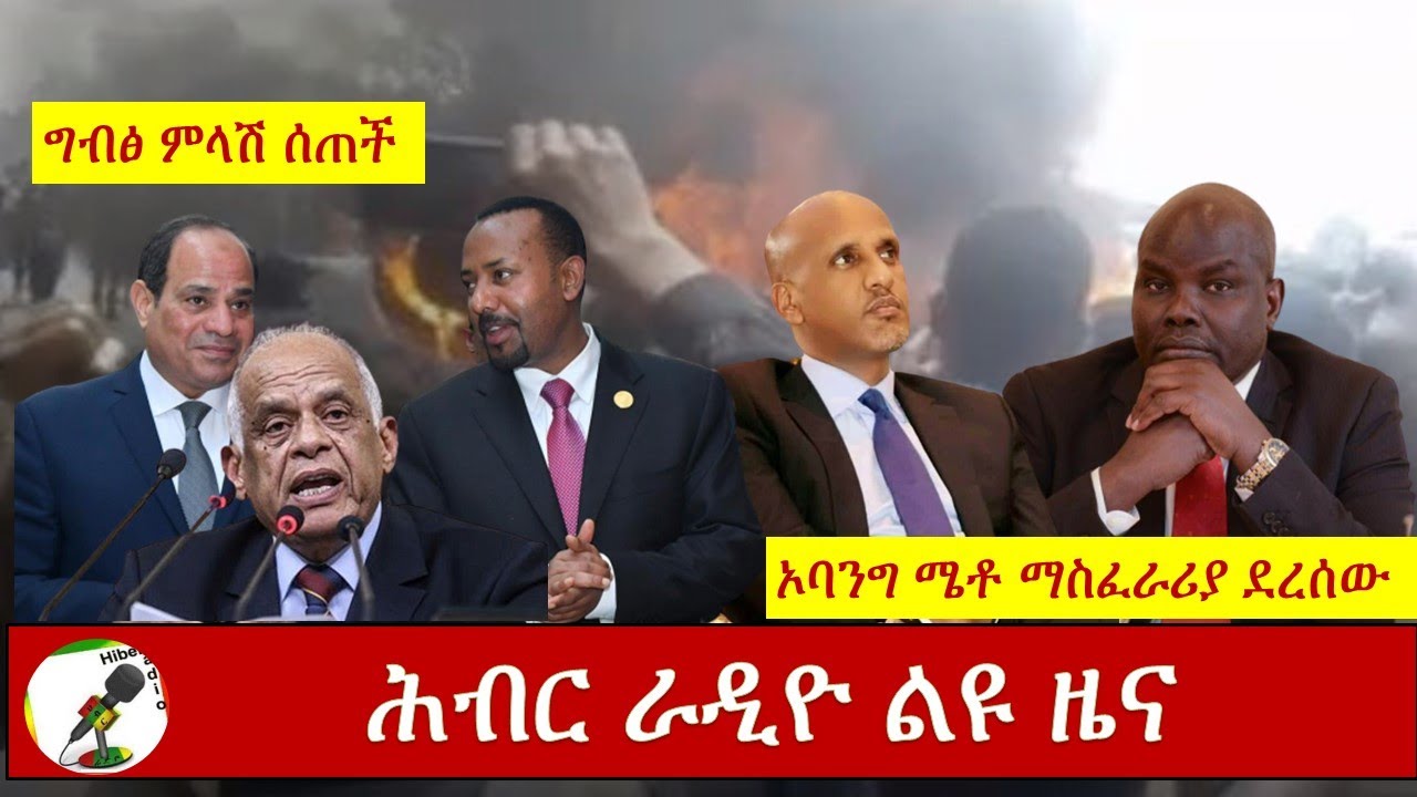 Hibe Radio special Ethiopian News Aug 8, 2020