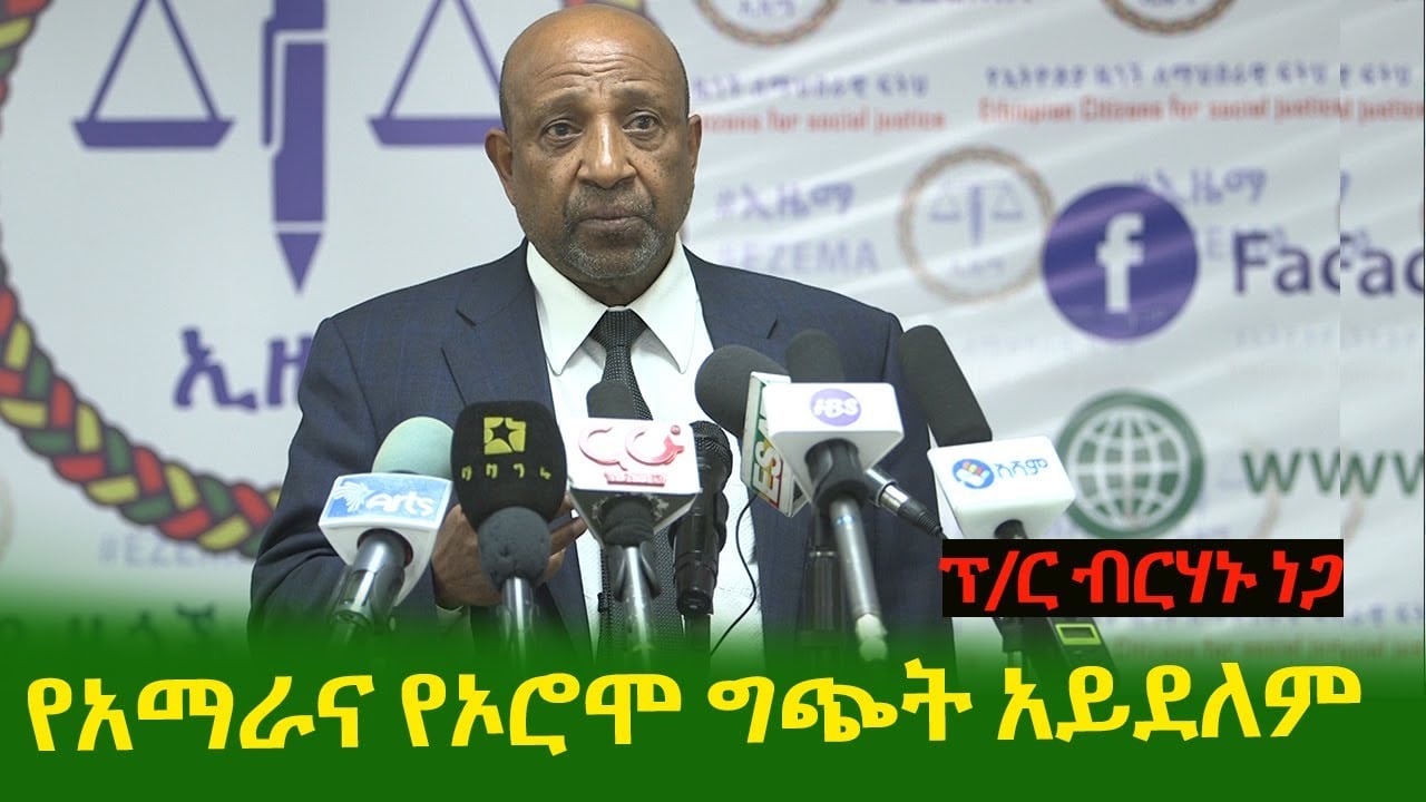 ፕ/ር ብርሃኑ ነጋ ስለ ወለጋ ጭ.ፍጫፋ  እውነቱን ተናገሩ | የአማራና የኦሮሞ ግ.ጭ.ት አይደለም | ኢዜማ| Ezema | Ethiopia