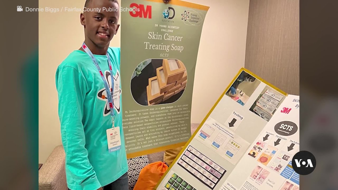 Ethiopian American Top Young Scientist Challenge Winner Hopes to Change Lives | VOANews