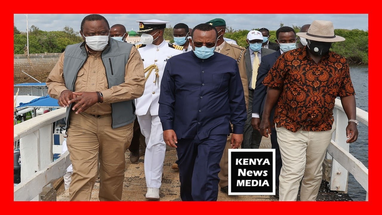LIVE: Uhuru Kenyatta and Abiy Ahmed speech at the new Lamu Port in Lamu County