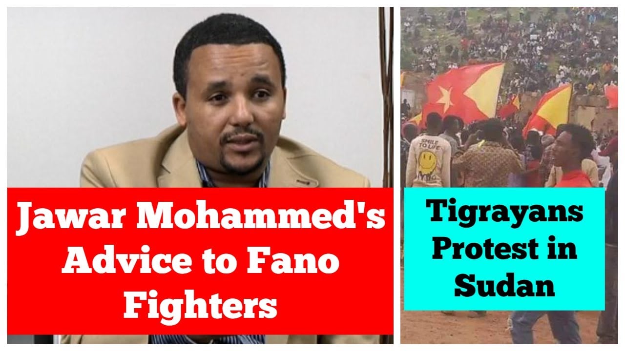 Jawar Mohammed's Advice to Fano Fighters | Tigrayans Protest in Sudan