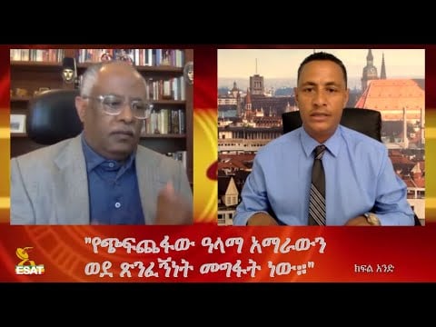 Ethiopia -ESAT TIKURET, Hailu Mamo with Dr. Yonas Biru, የጭፍጨፋው ዓላማ አማራውን ወደ ጽንፈኛነት መግፋት ነው