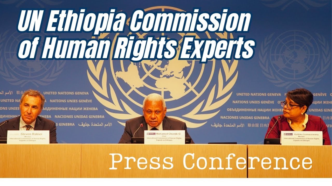 HRC54 | Press Conference by the International Commission of Human Rights Experts on Ethiopia