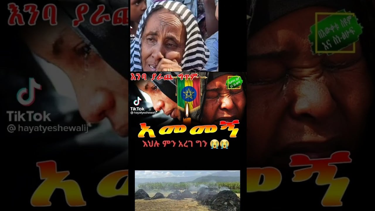 አመመኝ እንባ ያራጨ ግጥም ፍትህ ትኩረት ለወሎ ያአላህ ፈረጃውን ቅርብ ያርግልን
