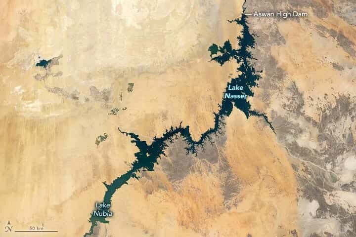 Aswan High Dam Lake Nasser