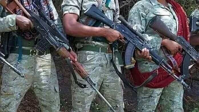 Armed Fano members