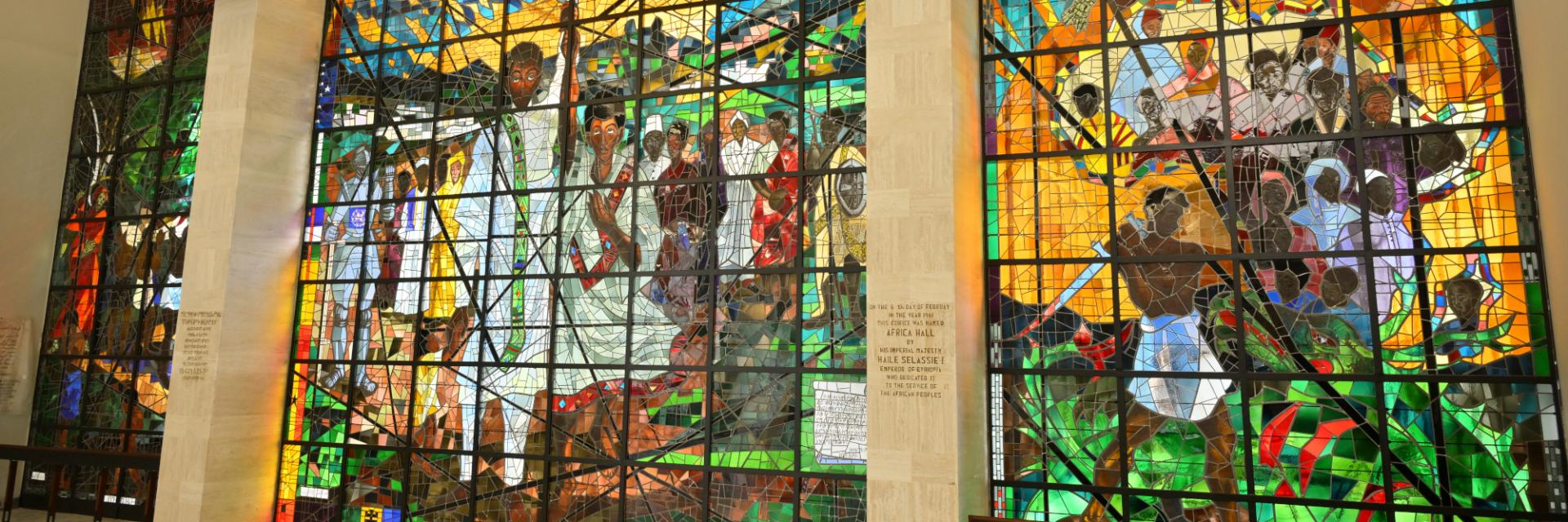 the iconic Africa Hall